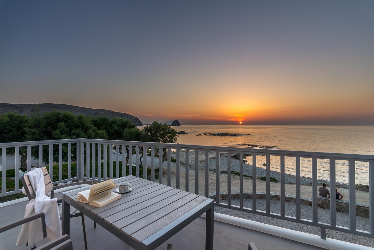 Milos Waves Luxury Apartments 폴로니아 외부 사진